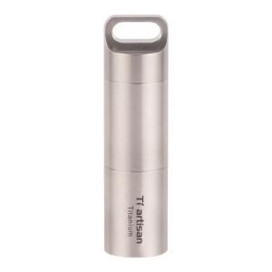 Tiartisan | Pure Titanium Sealed Portable Waterproof Pill Box