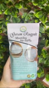 Garam Ruqyah Mustika Assyifa Syekh Ali Jaber Wasilah Pelacar Rezeki / Jodoh / Usaha / Media penyembuhan Penyakit Garam mandi