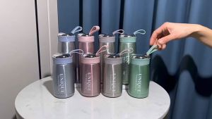 TUMBLER TERMOS UNIQUE VACUUM BOTTLE CUP INSULATED MUG HOT & COOL 250 ML STAINLESS STEEL 304 / COFFEE TUMBLER / TERMOS TAHAN PANAS & DINGIN
