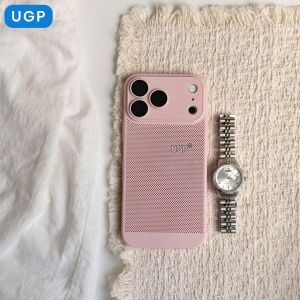 UGP | Elegant and Unique Pink Matte Protective Case for iPhone