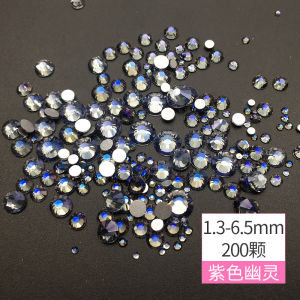 Ốp Lưng Điện Thoại Hình Móng Tay Nhiều Màu Sắc Đá Rhinestone Đá Pha Lê Đá Zirconia Mặt Phẳng Giả Áo Cho Món Đồ Trang Sức Mới Về