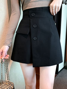 Quản Âu Nữ Thời Trang Rộng Ống Rộng Bất Hàng Quai Cài Bắp Giữa Mùa Thu Thường Biệt Rộng Ẩn Quần Ống Âu Áo Mùa Khoác Ngoài