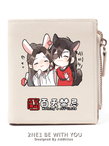 Short Student Wallet Buxus Anime Cartoon Print Korean Style PU Leather Coin Purse Card Holder School Bag for Boys And Girls