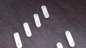 100PCS Chair Feet Nails Rectangle Chair Feet Nails Furniture Leg Sliders Pad Floor Protectors