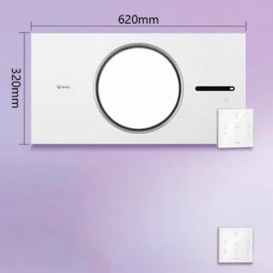 Bull | Bull Bath Dominator Integrated Lighting Exhaust Fan Heating Bathroom Ceiling Mounted Embedded Multi-Function Lighting