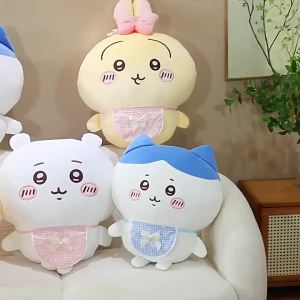 Large Size 60cm Usachi Chiikawa Doll Kawaii Plush Toy Peripheral Self-deprecating Bear Hachiware Pillow Cushion Gift