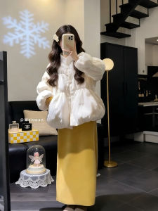 XUECAIQI | Stylish Chinese Style Winter Outfit Set