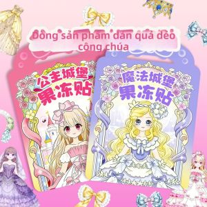 Gel Sticker Book Princess Dress-up Educational Toy
