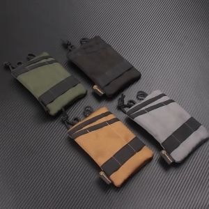 Outdoor Storage Bag Tool Bag Multifunctional Foldable Credit Card Clip Wallet Tactical Knife Pen Hanging Pocket Gift
