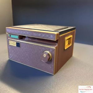 Game Inspired Red Color Lockable Password Safe