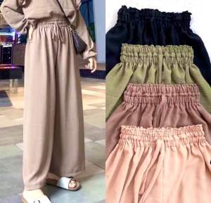 CELANA KULOT CRINKLE AIRFLOW XXL JUMBO KEKINIAN VIRAL TERBARU