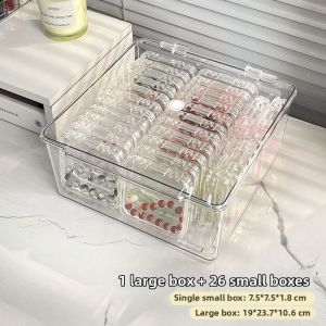 Transparent Anti-Oxidation Large Capacity Jewelry Box