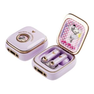 Disney Wireless Earbuds Bluetooth Mickey Earphones HIFI Stereo in-ear Sports Headsets Touch Control Space Capsule Headphones Q7