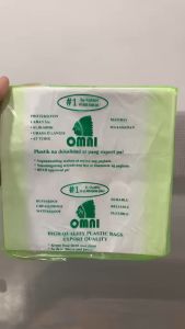 [100 pcs] Burger POUCH Two Fold Hamburger Burger Plastic Pouch