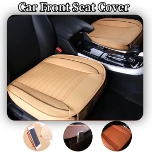 1pc Universal PU Leather Breathable Car Seat Cover Auto Front/ Rear Seat Mat Protector Cushion Cover for vivos/fortuner/wigo /pajero