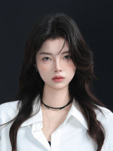 Double Layer Metal Choker Necklace Unique Design Sensation Fashionable Jewelry Womens Accessory No Brand Korean Style