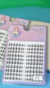 Fake Eyelash Extension Bulu Mata Palsu Korean Look Warna Hitam Natural Tampilan Lentik Cantik