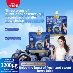 Lutein Esters Goji Berries Blueberry Herbal Juice