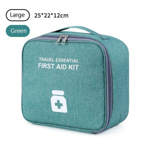 Empty Home Travel First Aid Kit Medicine Storage Bag Large Capacity Portable Medical Box Case Outdoor Survival Emergency Pouch
