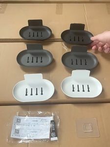 MEIDOO Khay Nhôm Đựng Xà Phòng Có Thể Tháo Rời Tiện Dụng Cho Nhà Tắm Đĩa Đựng Xà Phòng