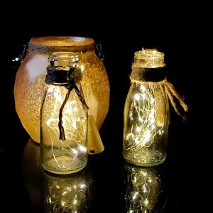 Fairy String Light Cork Wine / Lampu String Dekorasi Bentuk Tutup Botol 1M / 2M / 3M