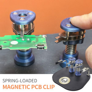 Magnetic Helping Hands Soldering Tool Mini Workbench with Spring PCB Clip Flexible Arm for Electronics Repair DIY Jewelry Making