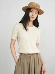 Eifini | Áo Sweater Mẫu Twisted từ Triacetate Lyocell