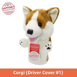 Corgi Cartoon Golf Club Protector