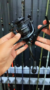 SeaHunter Saturn Spinning Reel Pancing15kg Max Drag 3+1BB 5.2:1/4.7:1Full Metal Power HandleBody Nylon Air Tawar&Laut