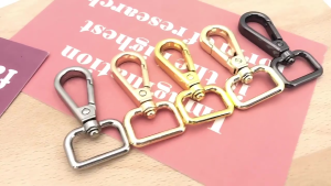 Móc càng cua gắn dây đeo túi xách móc chó kim loại 20mm không gỉ phụ kiện làm túi ví handmade