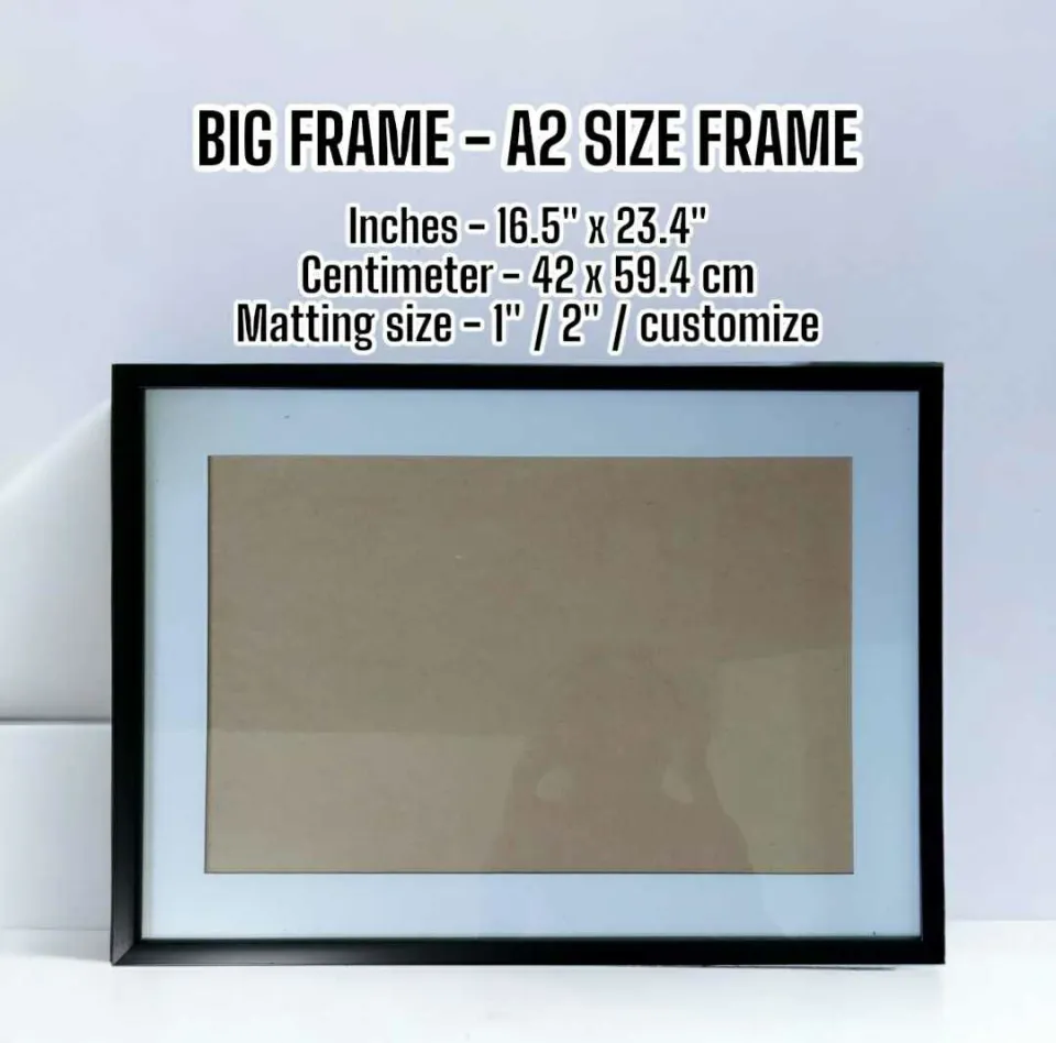 Photo Sizes Large Frame In Inches In Inches Frame Size Guide Frame Inches  Size Chart Wall Art Size