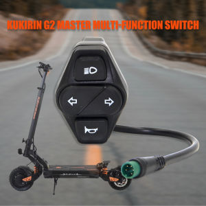 5-Pin Steering Switch Headlight Switch Horn Switch Left and Right Switch for Kukirin G2 Master E-Scooter Replacement Parts