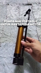 Pompa Angin Ban Sepeda Balon Kasur Bantal Renang Angin Mini Portable