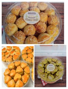 kue Kering PAKET HEMAT Nastar Kejukacanggreend tea almond Premium 250gr