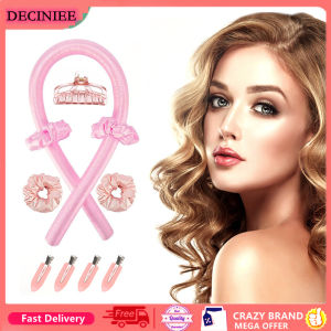 Heatless Curling Rod Headband No Heat Hair Curlers Ribbon Hair Rollers Sleeping Soft Curl Bar Wave Formers DIY Hair Styling Tool
