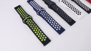Dây đeo Silicon thể thao thoáng khí cho Galaxy Watch 7 / Watch 6 / Watch 5 / Watch 4 / Watch FE