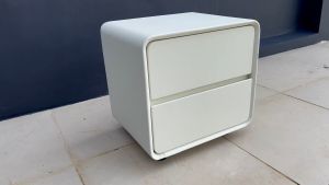 Eon White Bedside Table / NeoCurve Nightstand- FRM2170
