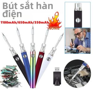 Di Động Điện Mỏ Hàn Bút 510 Sợi Có Sạc USB 350/650/1100MAh Tùy Chọn Hàn Điện Tử Công Cụ Sửa Chữa