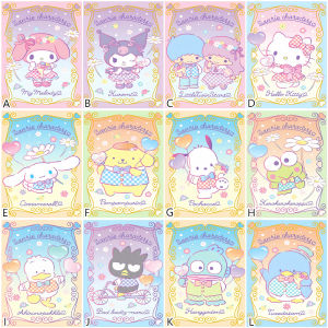 Cartoon Sanrio Kitty Cat & Cotton Candy Dog Melody Kituro Cross Stitch Handmade Bedroom Full Diamond 5D Diamond Painting