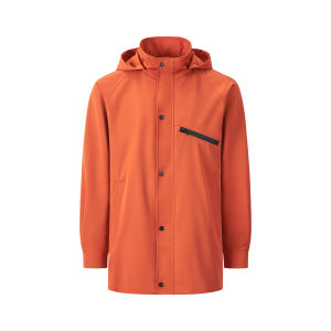 GIOVANNI VALENTINO | Hooded Long Mid-Autumn Warm Jacket