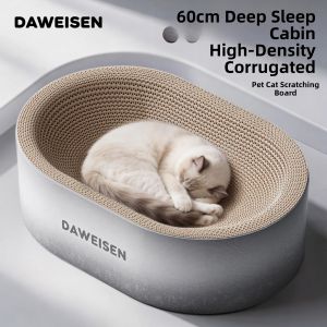 RUANFU | Scratch Resistant Shred-free Deepened Cat Bed Scratcher