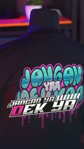 Kaos Jangan Ya Dek Ya Grafitti - Baju Distro Kata Kata Viral Keren - Tshirt Cotton Combed 30s