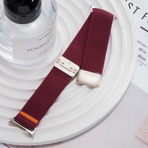 Dây Đeo Từ Tính Cho Đồng Hồ Samsung Galaxy Watch 8 Classic 46mm Dây Đeo Bằng Nylon Co Giãn Tương Thích Với Đồng Hồ Galaxy 40mm 44mm