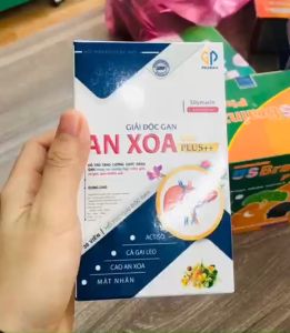 [FREESHIP + QUÀ TẶNG ] Giải Độc Gan An Xoa Gold Plus ++ Giải độc và hỗ trợ các bệnh về Gan hộp 30 viên
