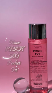 Nước Hoa Hồng Cấp Ẩm Dưỡng Sáng Da Căng Bóng PDRN TX1 Perfect Fit Toner Prettyskin 205ml