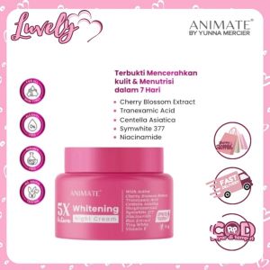 Animate 5x Active Whitening Night Cream