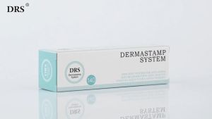 0.5/1.0mm Jarum Mikro Perawatan Lokal Drs140 Derma Roller Stamp Drs140s Adjustable Panjang Jarum Microneedle Anti-Aging Kerut Rambut Rontok