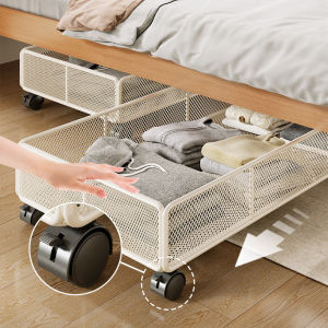 TAOXIAOHE | Underbed Storage Box Wheeled Sliding Flattened High Capacity