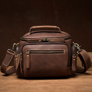 Mantime | Multi-purpose Leather Camera Bag