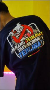 KAOS DISTRO PASUKAN SENYAP NH 1 24S LEBIH TEBAL ADEM NYAMAN DI PAKAI DAYA SERAP KERINGAT TINGGI